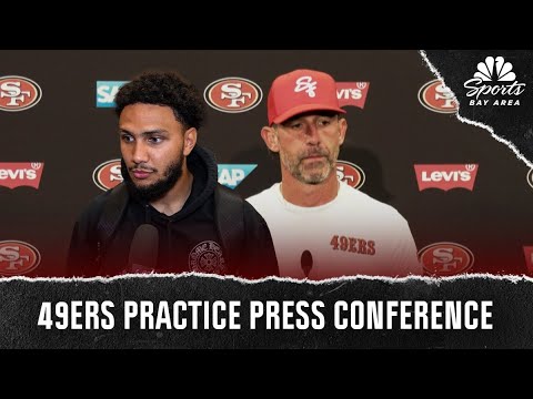 Kyle Shanahan, Jordan Watkins preview 49ers' Week 7 primetime matchup vs Falcons | NBC Sports BA