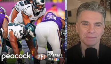 Minnesota Vikings get creative to defend Eagles’ tush push | Pro Football Talk | NFL on NBC