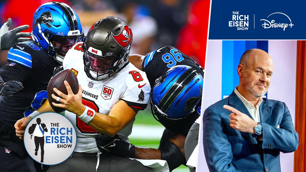 Rich Eisen Reacts to the Detroit Lions’ MNF Demolition of Baker Mayfield & the Buccaneers