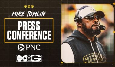 Coach Tomlin Press Conference (Week 8 vs Green Bay Packers) | Pittsburgh Steelers