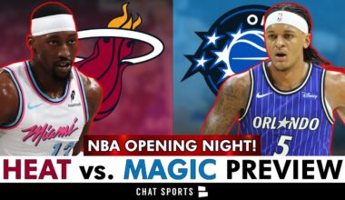 Miami Heat vs. Orlando Magic NBA Opening Night Preview: Injury Report, What To Watch For, Prediction