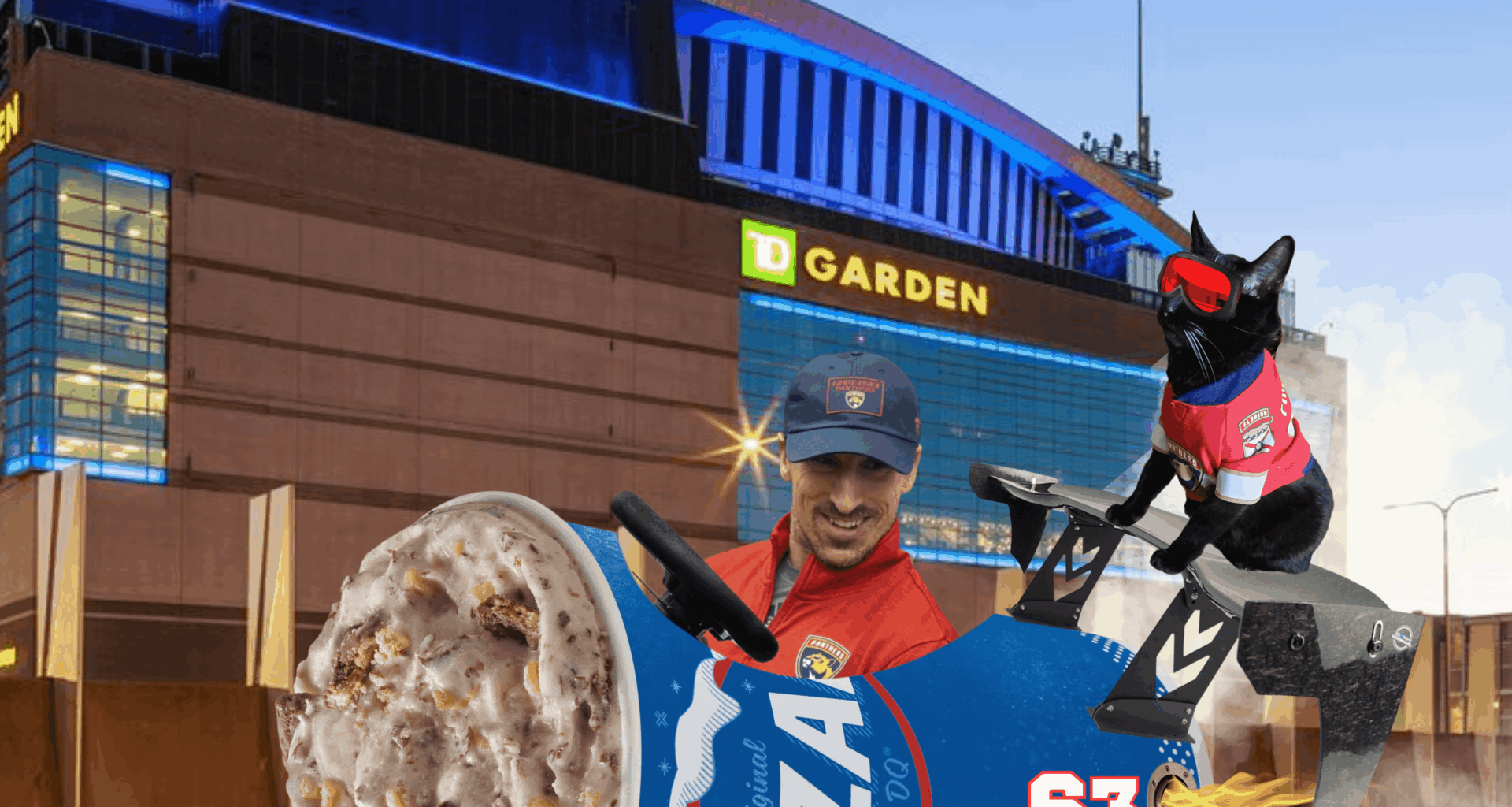 JP and BM rolling up on TD in the DQ.