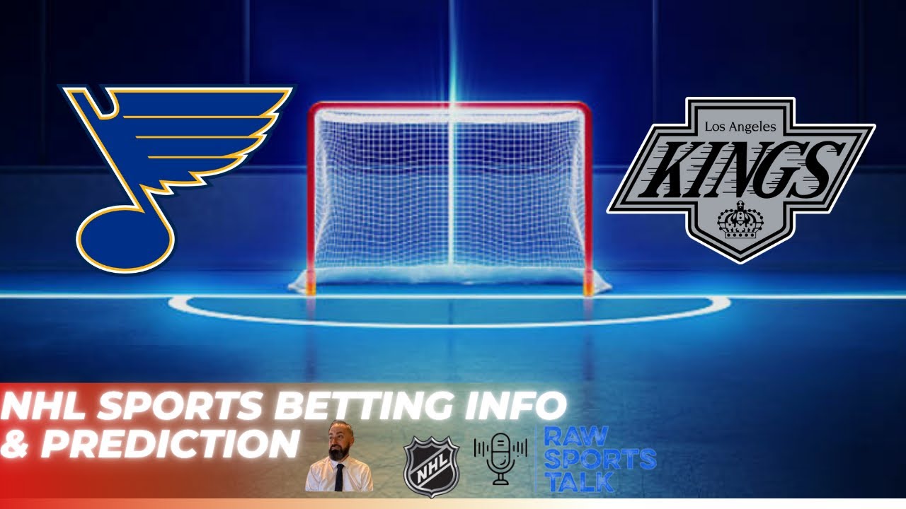 St. Louis Blues VS LA Kings Free NHL Betting info 10/21/25