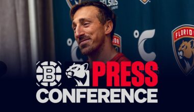 Brad Marchand's Return to Boston Press Conference | 10.20.25