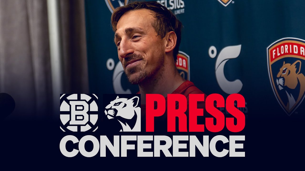 Brad Marchand's Return to Boston Press Conference | 10.20.25