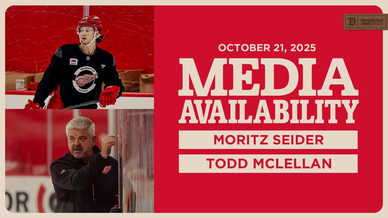 Moritz Seider & Todd McLellan Practice Media | Oct. 21, 2025