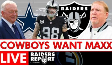 Raiders Live: Maxx Crosby Trade Rumors To Dallas Cowboys + Latest NFL Trade Rumors In NFL Week 8