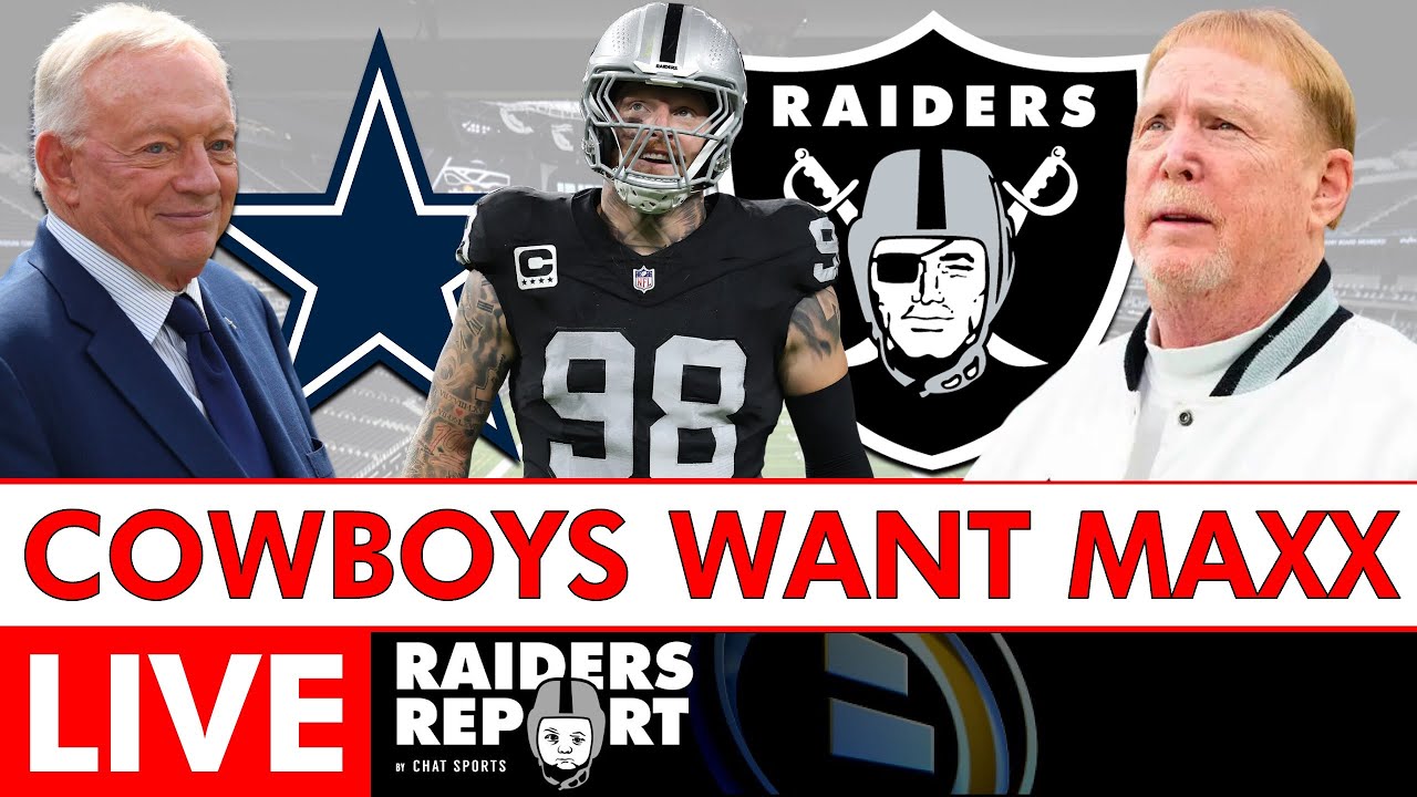 Raiders Live: Maxx Crosby Trade Rumors To Dallas Cowboys + Latest NFL Trade Rumors In NFL Week 8