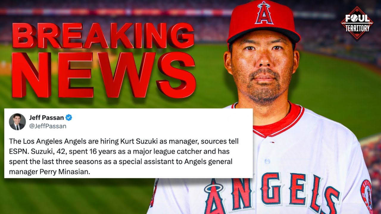 Breaking News: Kurt Suzuki Hired as Los Angeles Angels Manager