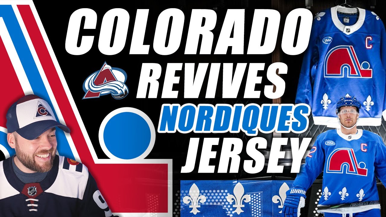 Colorado Avalanche REVIVE Quebec Nordiques Jersey!