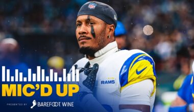 Quentin Lake Mic’d Up During The Rams’ UNBELIEVABLE Victory Over The Jaguars In London