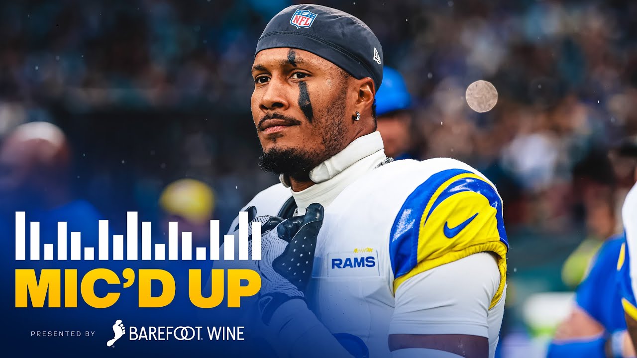 Quentin Lake Mic’d Up During The Rams’ UNBELIEVABLE Victory Over The Jaguars In London