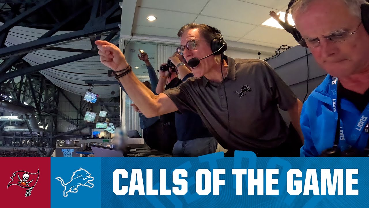 Calls of the Game: Detroit SHUTS DOWN Tampa Bay on Monday Night Football | Lions vs. Buccaneers