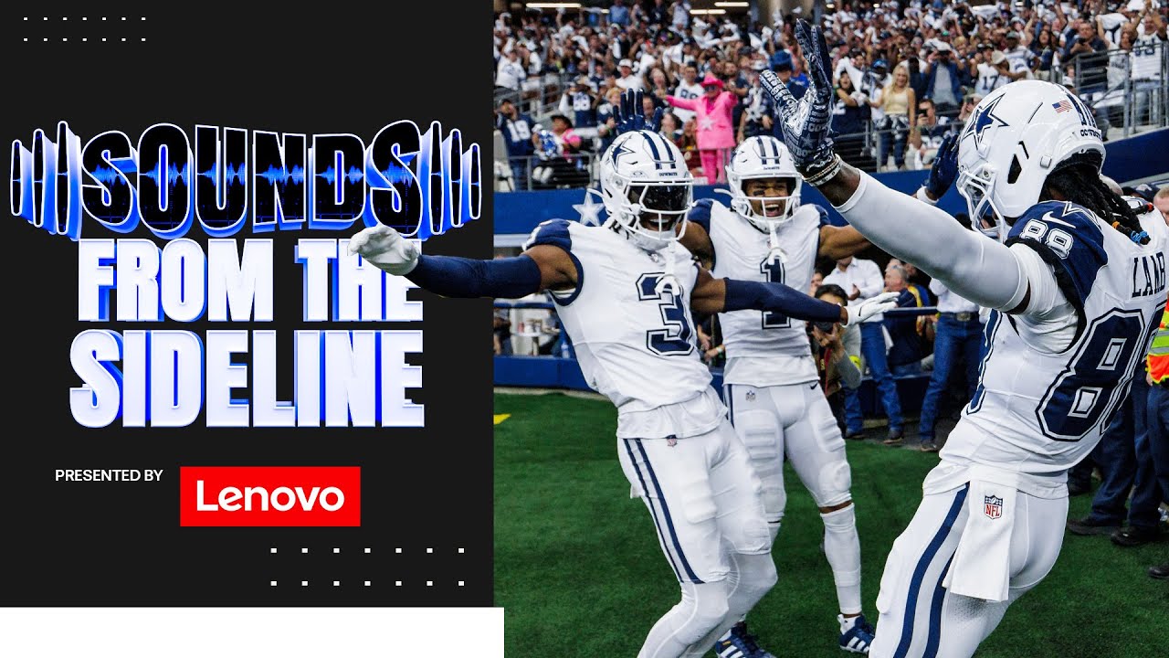 Sounds from the Sideline: Put 44 Points on Washington | Dallas Cowboys 2025
