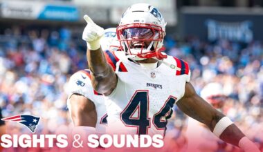 Sights & Sounds: New England Patriots Win Third Straight Road Game in Tennessee