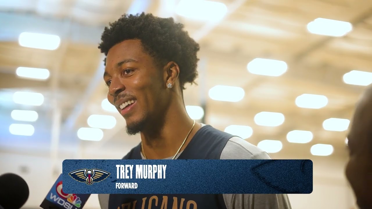 Trey Murphy III on roster depth, season opener vs. Grizzlies | New Orleans Pelicans