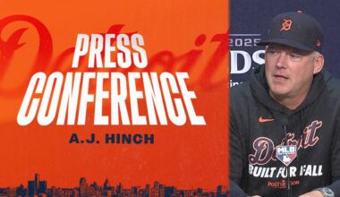 Postseason Press Conference: A.J. Hinch on Tigers ALDS Game 1 Win in Seattle | 10/4/25