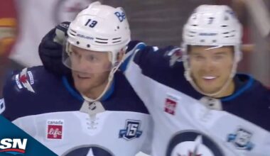 Jonathan Toews Deflects In First Goal With Jets Since Returning To NHL
