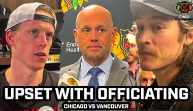 Jeff Blashill, Tyler Bertuzzi, Connor Murphy Look for Answers from Refs in Blackhawks' Loss
