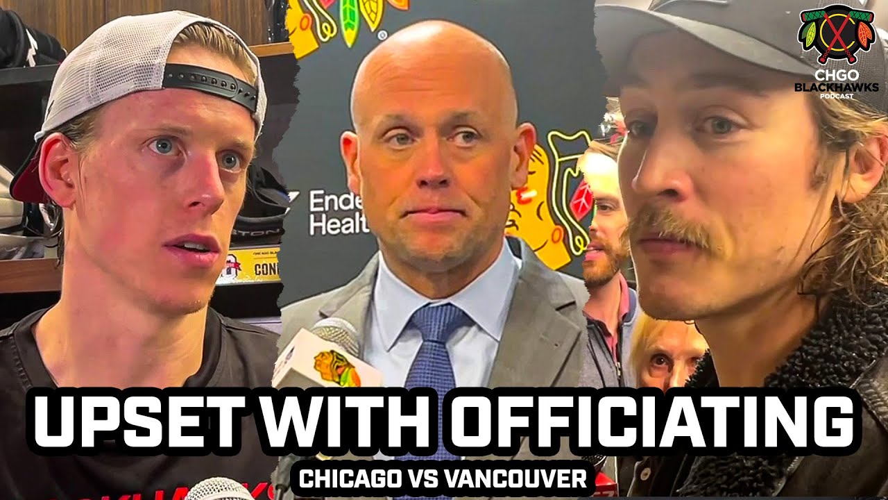 Jeff Blashill, Tyler Bertuzzi, Connor Murphy Look for Answers from Refs in Blackhawks' Loss