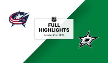 NHL Highlights | Blue Jackets vs. Stars | October 21, 2025