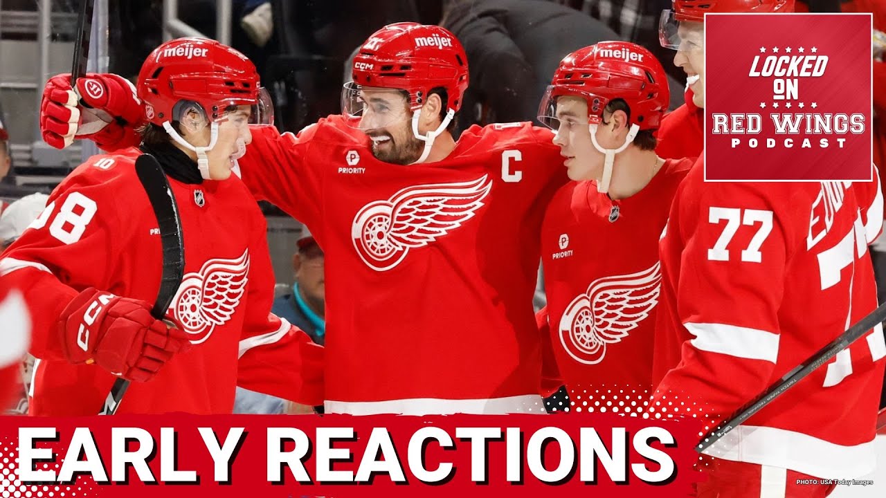 Early reactions to the Detroit Red Wings hot start | Patrick Kane to miss next two games