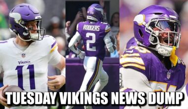 Minnesota Vikings News Dump (10.21.2025) | QBs Limited, Isaiah Rodgers Responds, Greenard Get Right