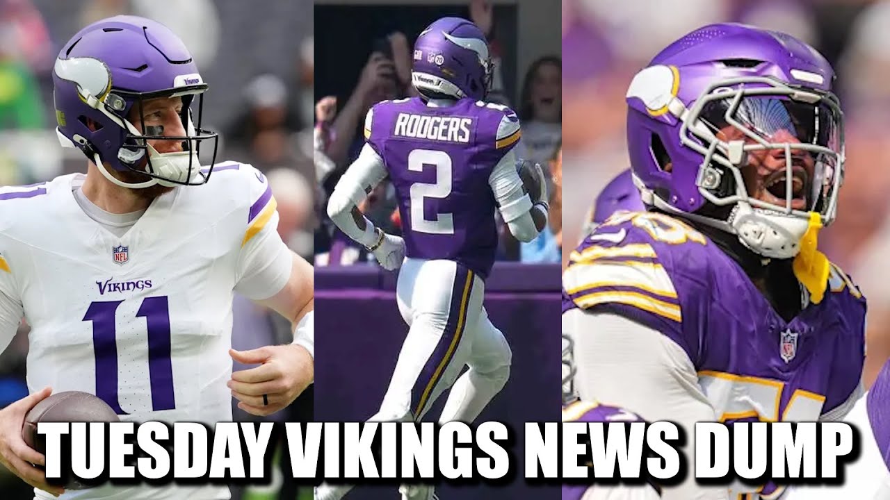Minnesota Vikings News Dump (10.21.2025) | QBs Limited, Isaiah Rodgers Responds, Greenard Get Right