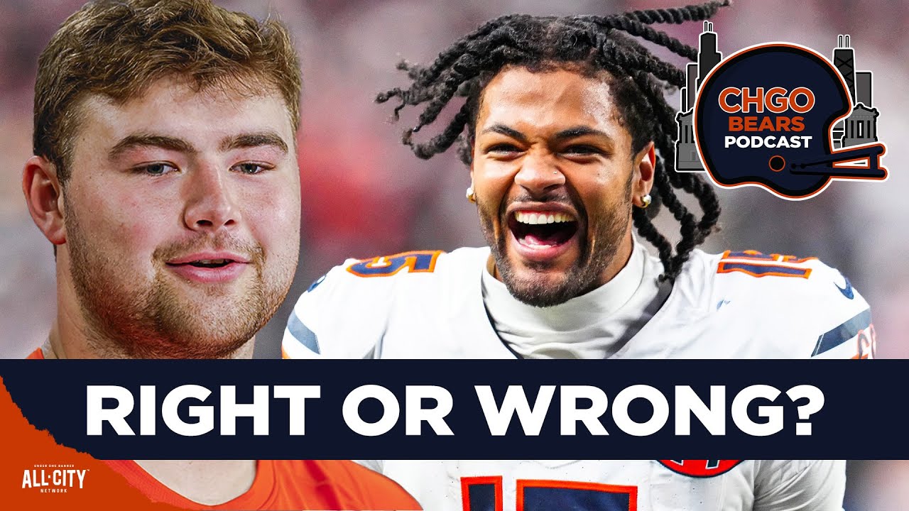 GOOD TAKE, BAD TAKE: Chicago Bears Predictions Gone Right or Wrong | CHGO Bears Podcast