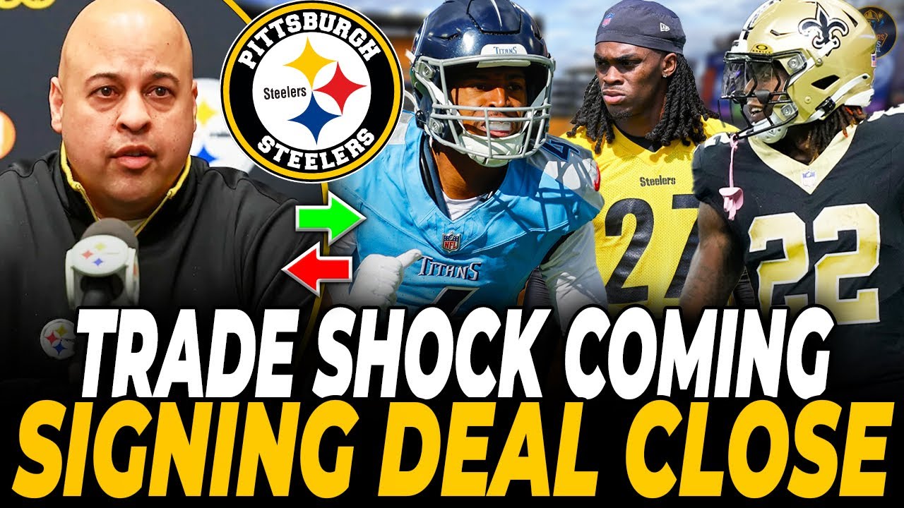 BLOCKBUSTER! STEELERS CONSIDER TRADE FOR STAR WR FROM SAINTS AND SIGN FREE AGENT WR FROM TITANS