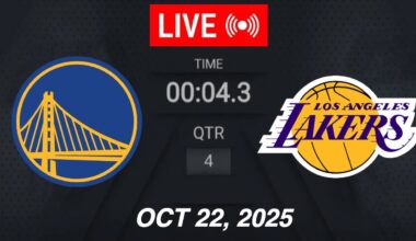 NBA LIVE! Golden State Warriors vs Los Angeles Lakers | October 22, 2025 | 2025 NBA Season Live 2K