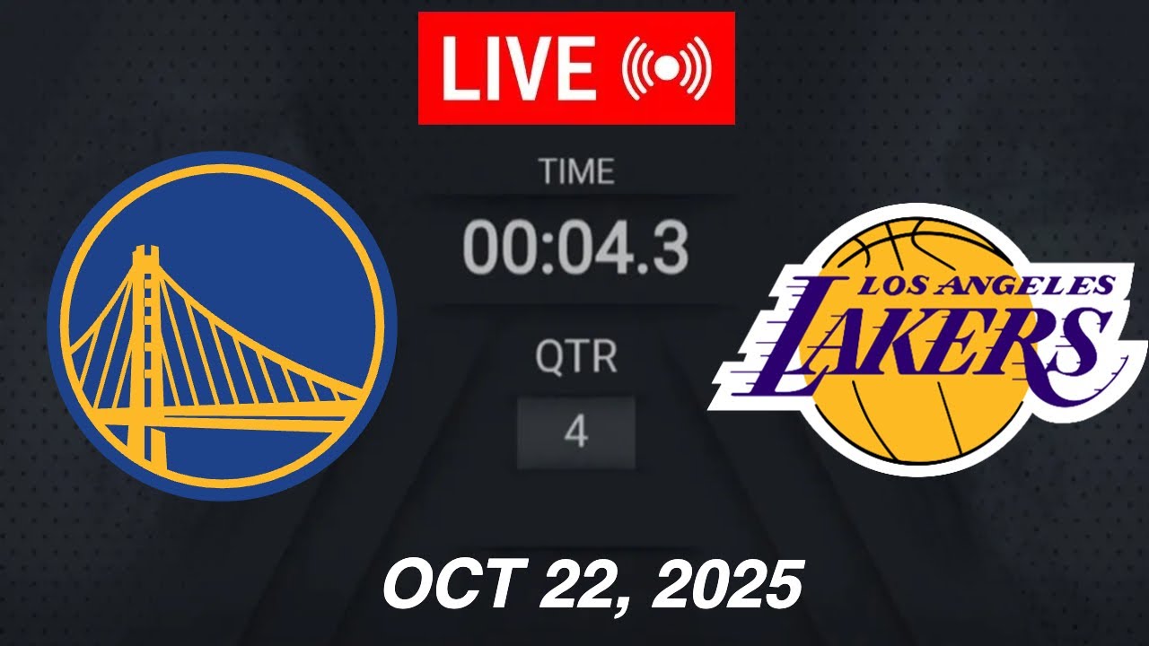 NBA LIVE! Golden State Warriors vs Los Angeles Lakers | October 22, 2025 | 2025 NBA Season Live 2K
