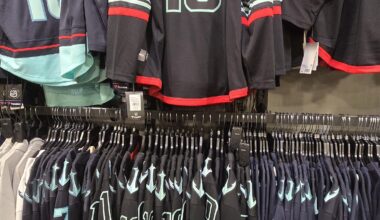 Dicks Sporting Goods has a bunch of Beniers jerseys for $175