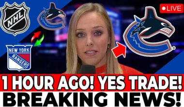 THE CANUCKS JUST CONFIRMED IT! SEE WHAT THE WHOLE NHL SAID! TRADE CONFIRMED? VANCOUVER CANUCKS NEWS