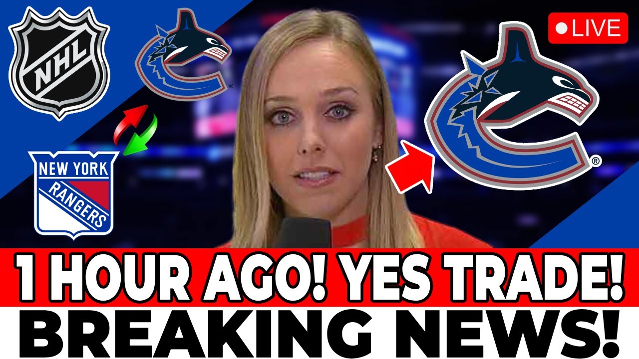 THE CANUCKS JUST CONFIRMED IT! SEE WHAT THE WHOLE NHL SAID! TRADE CONFIRMED? VANCOUVER CANUCKS NEWS