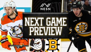 NEXT GAME PREVIEW: Boston Bruins vs. Anaheim Ducks | 10/23/2025