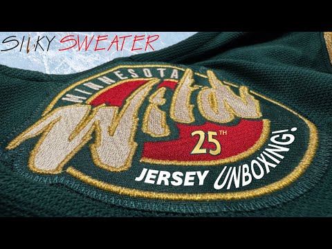 Minnesota Wild 25th Anniversary Jersey Unboxing & Review!