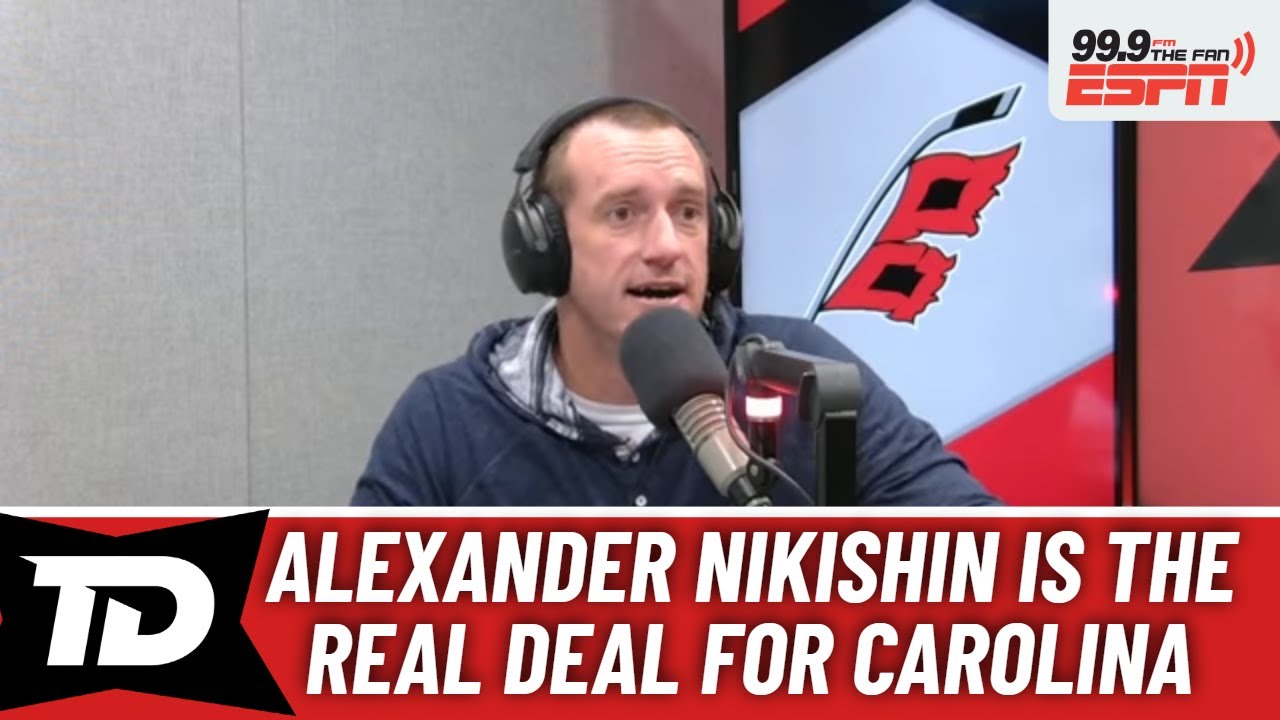 Alexander Nikishin hype train is full steam ahead for the Carolina Hurricanes