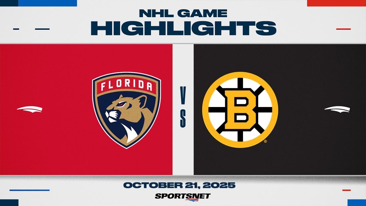 NHL Highlights | Panthers vs. Bruins - October 21, 2026