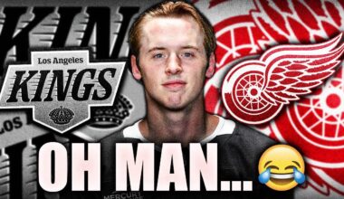 THIS DETROIT RED WINGS TRADE RUMOUR DIDN’T AGE WELL… HERE’S WHY (LA Kings, Brandt Clarke)