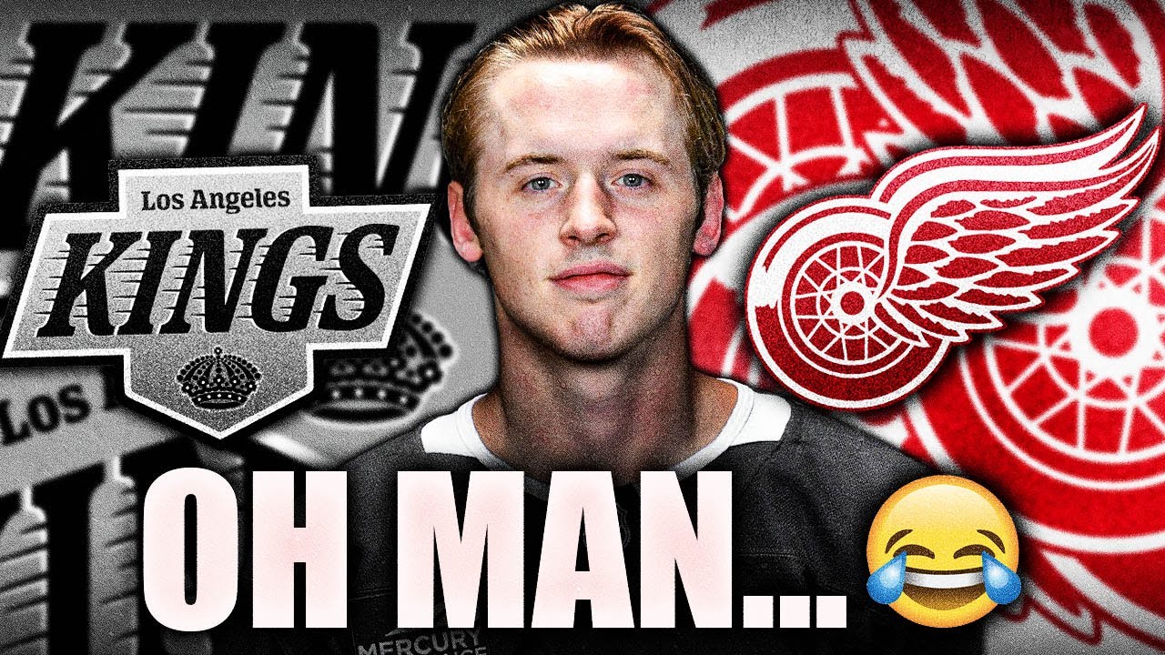 THIS DETROIT RED WINGS TRADE RUMOUR DIDN’T AGE WELL… HERE’S WHY (LA Kings, Brandt Clarke)