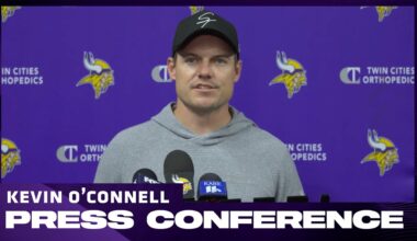 Kevin O'Connell on Carson Wentz Starting at Quarterback & Preparing for Chargers on Thursday Night