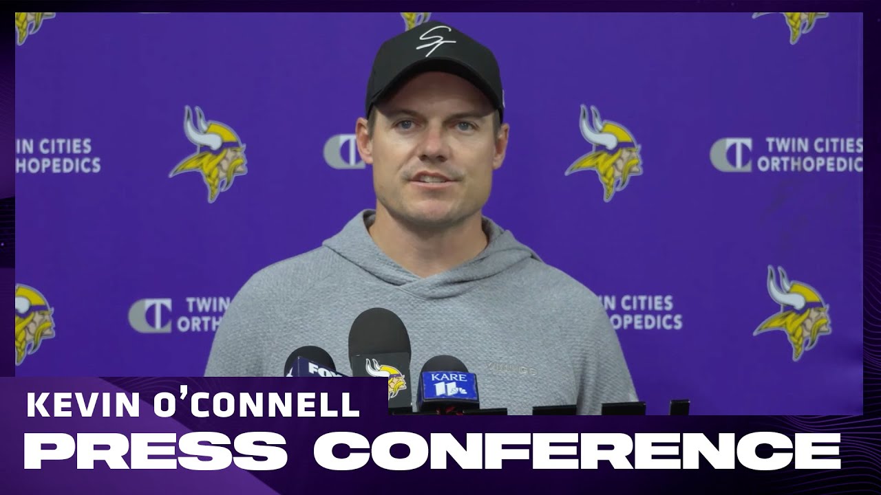 Kevin O'Connell on Carson Wentz Starting at Quarterback & Preparing for Chargers on Thursday Night