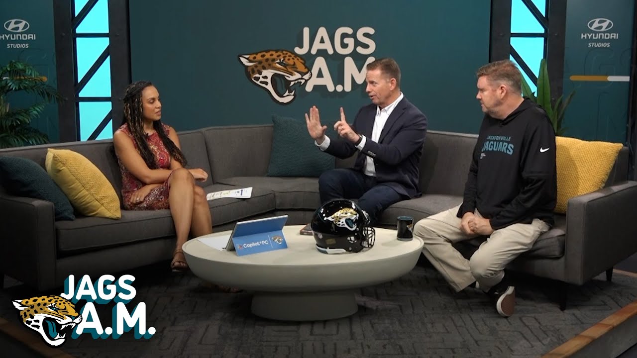 Travis Hunter Usage, Sack Numbers & More Hot Takes | Jags A.M. | Jacksonville Jaguars