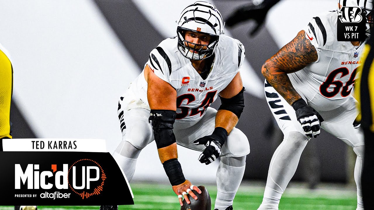 Ted Karras Mic'd Up vs Pittsburgh Steelers Week 7 | 2025 Mic'd Up