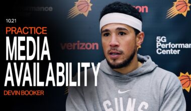 Devin Booker Practice Media Availability | Phoenix Suns | 10-17-25