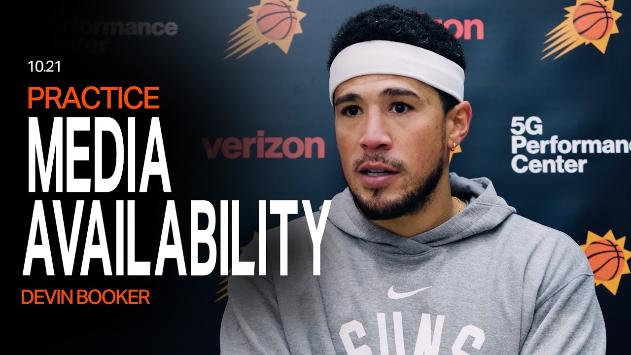 Devin Booker Practice Media Availability | Phoenix Suns | 10-17-25