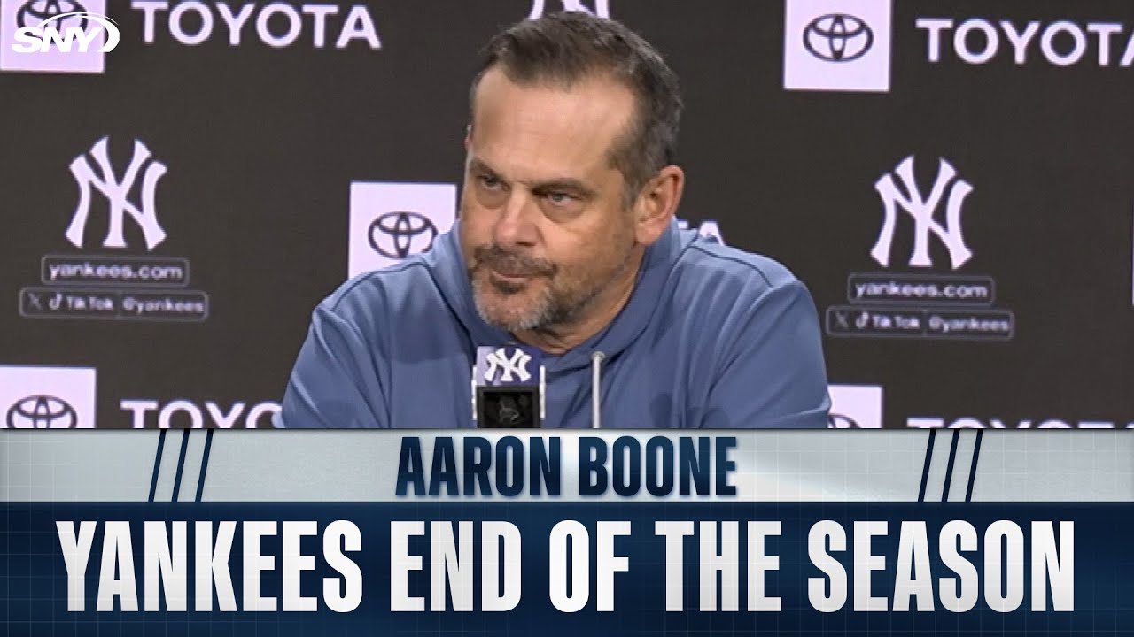 Aaron Boone on Anthony Volpe, Aaron Judge, and Gerrit Cole