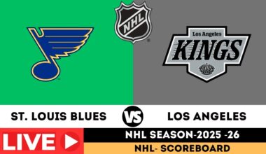 🔴LIVE : St. Louis Blues vs Los Angeles Kings | NHL 2025 | NHL Hocky Live Scoreboard