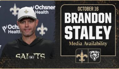 Brandon Staley on Ben Johnson's offense, Caleb Williams | New Orleans Saints
